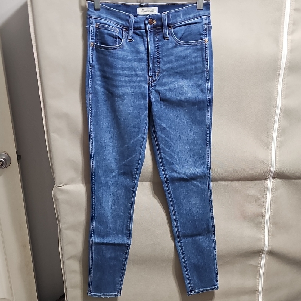 Madewell Blue Skinny Jeans